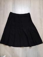Zwarte Linnen Rok Street One (Maat 38), Maat 38/40 (M), Zwart, Street One, Ophalen of Verzenden
