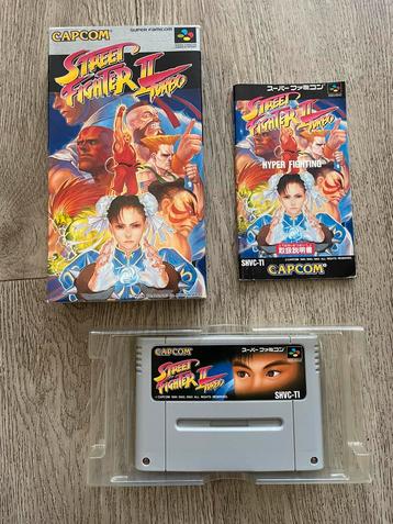 Street Fighter II Turbo SNES Super Nintendo Famicom CIB NTSC beschikbaar voor biedingen