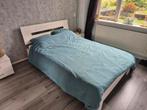 Bed, Huis en Inrichting, Slaapkamer | Slaapbanken, Ophalen, Gebruikt, Tweepersoons, 140 cm