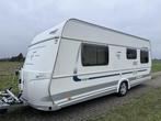 Fendt Topas 550 TG MOVER EN VOORTENT, Caravans en Kamperen, Caravans, Rondzit, Bedrijf, Overige typen, 1250 - 1500 kg
