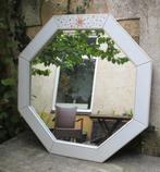 Leuke 8-Kantige Spiegel Licht Blauw 90,5 cm, Ophalen, Gebruikt, Overige vormen, Minder dan 100 cm