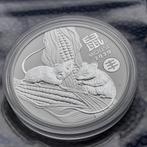 2020 Lunar 3  1 oz zilver Mouse, Ophalen of Verzenden, Zilver