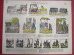 Centsprenten divers, kermis Haarlem, sprookjes etc, Antiek en Kunst, Curiosa en Brocante, Ophalen