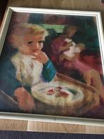 Schilderij Blue Band - Jaren 60, Ophalen of Verzenden