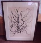 Abstract pen/potlood ? tekening ., Antiek en Kunst, Ophalen