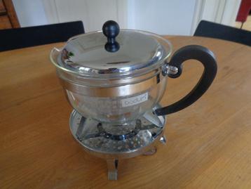 BODUM CHAMBORD glazen theepot met theelichthouder:500/800ml beschikbaar voor biedingen