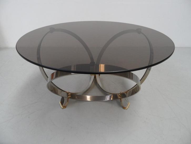 vintage design salontafel Knut Hesterberg, Huis en Inrichting, Tafels | Salontafels, Gebruikt, Minder dan 50 cm, 50 tot 100 cm