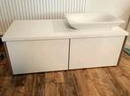Duravit badkamermeubel met een waskom, 123 cm br. hangmeubel, Ophalen, Nieuw, 25 tot 50 cm