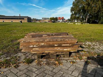 Partij Steigerhout LVL - 40 stuks (120-150cm) beschikbaar voor biedingen