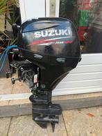 Suzuki 9,9pk 4takt kortstaart, benzinetank en gashendel, Watersport en Boten, Ophalen, Zo goed als nieuw, Benzine, 5 tot 10 pk