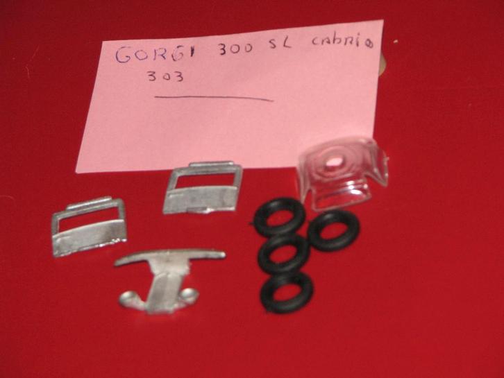 Onderdelen Corgi: Mercedes 300 SL Cabrio, Hobby en Vrije tijd, Modelauto's | 1:43, Gebruikt, Auto, Corgi, Ophalen of Verzenden