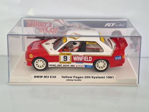 Fly Bmw M3 E30 Bikkers Car 03 Jhonny Cecotto Kyalami 99125, Kinderen en Baby's, Speelgoed | Racebanen, Nieuw, Racebaan, Elektrisch