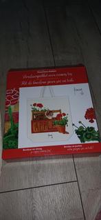 Franciens Katten Borduurpakket Canvas Tas, Ophalen, Nieuw, Handborduren, Borduurpakket
