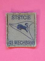 43 Mechbrig STSTCIE borstembleem, Verzenden, Landmacht, Nederland, Embleem of Badge