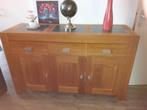 Houten kast te koop - Bieden!, Huis en Inrichting, Ophalen, Gebruikt, 100 tot 150 cm, Met lade(s)