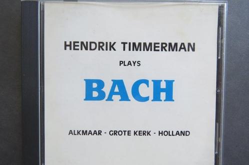 Cd orgel: Hendrik Timmermans plays Bach, Grote Kerk Alkmaar, Cd's en Dvd's, Cd's | Klassiek, Zo goed als nieuw, Overige typen