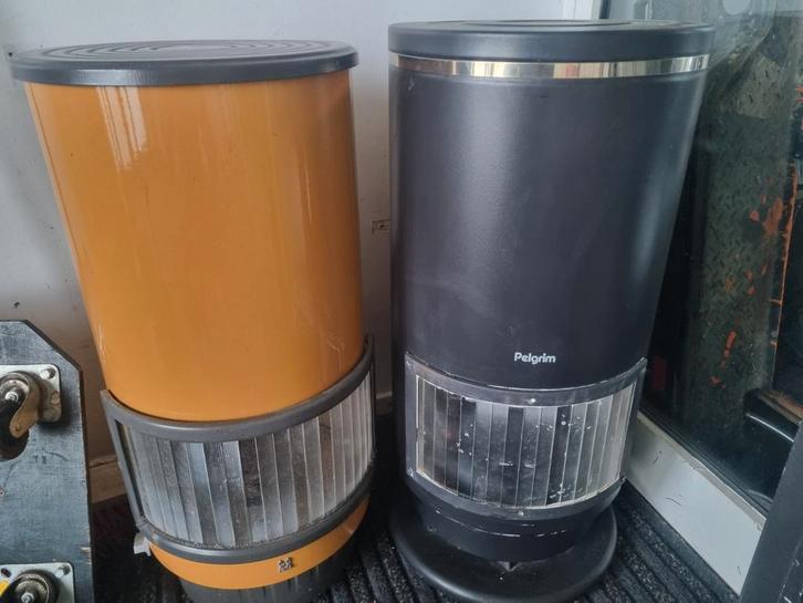 Twee gaskachels: Etna en Pelgrim, asbestvrij., Huis en Inrichting, Kachels, Ophalen