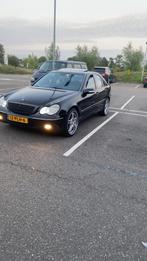 Mercedes-Benz C-Klasse 3.2 C320 Sedan AUT 2001 Zwart, Auto's, Automaat, Achterwielaandrijving, Zwart, 1465 kg