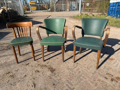 Vintage stoelen - Polonio Robusta, Antiek en Kunst, Antiek | Meubels | Stoelen en Banken, Ophalen