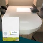 Queensbed, Eilandbed jersey 100 % katoenen hoeslaken Wit,Lic, Niet ingevuld, Niet ingevuld, Niet ingevuld