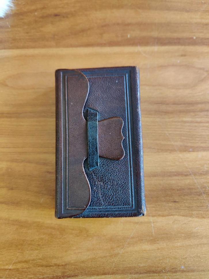 Antiek Nieuw Testament 1884 | Leren Band | Goud op Snede, Antiek en Kunst, Antiek | Boeken en Bijbels, Ophalen