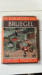 Mooi boek met prenten van Bruegel, Gelezen, F. Grossmann, Ophalen of Verzenden, Schilder- en Tekenkunst