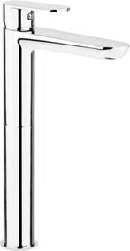 Luxe hoge wastafelkraan, chroom, eenknopsbediening Alpinia, Verzenden, Nieuw, Chroom, Kraan