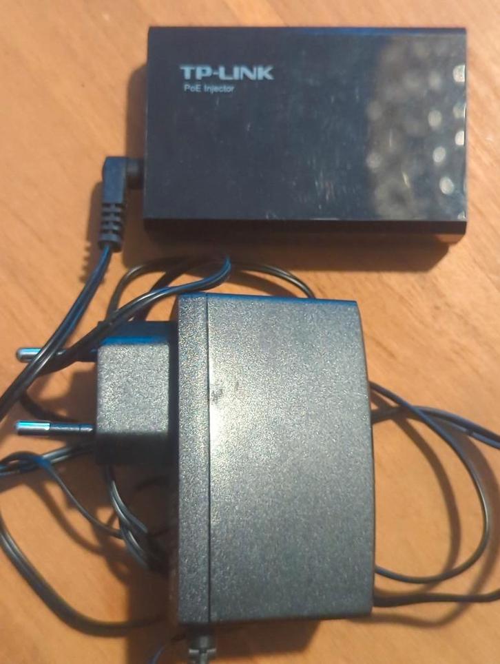 TP link PoE injector 48V, Computers en Software, Accesspoints, Zo goed als nieuw, Ophalen of Verzenden