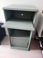 Retro vintage kastje met schuifplank, Huis en Inrichting, Kasten | Overige, Ophalen, Zo goed als nieuw