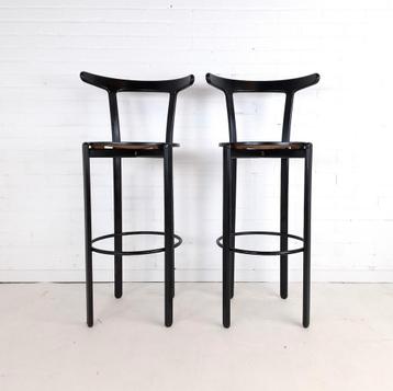2x vintage Memphis stijl barkruk beschikbaar voor biedingen