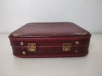 K569 stewardess koffer in de kleur bordeaux rood, Overige materialen, Gebruikt, Onbekend, Minder dan 50 cm