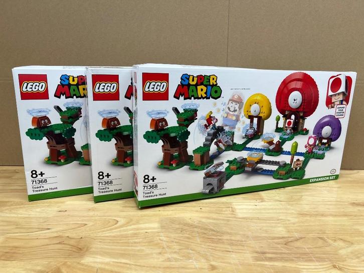 LEGO 71368 Super Mario - Toad's Treasure Hunt (Nieuw), Kinderen en Baby's, Speelgoed | Duplo en Lego, Nieuw, Lego, Complete set