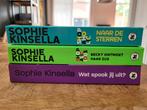 Lekker lezen op vakantie? Diverse romans Sophie Kinsella, Ophalen of Verzenden, Zo goed als nieuw