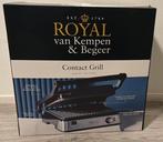 Royal van Kempen & Begeer Contactgrill - Nieuw, Witgoed en Apparatuur, Contactgrills, Ophalen, Uitneembare platen, Nieuw