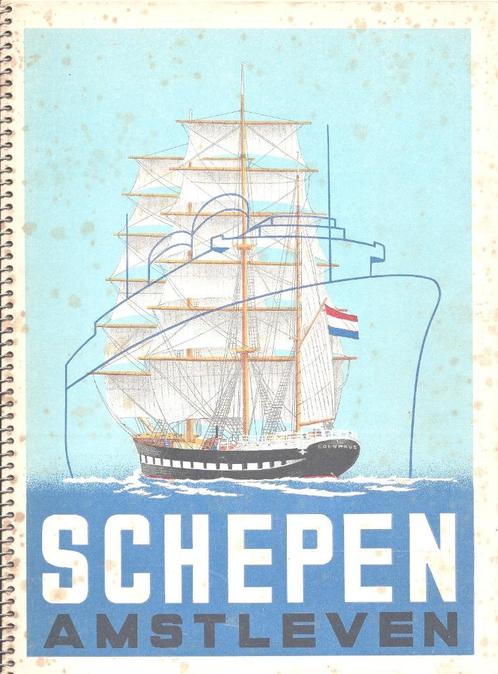BOEK SCHEPEN AMSTLEVEN 1939, Verzamelen, Scheepvaart, Gebruikt, Boek of Tijdschrift, Motorboot, Ophalen of Verzenden