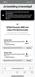 Keinemusik 2 tickets te koop!!, Tickets en Kaartjes, Overige soorten, Overige typen