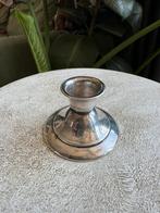 antique silver 835 candlestick, Ophalen of Verzenden, Koper of Brons