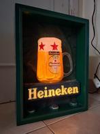 Authentiek lichtreclame Heineken, Ophalen of Verzenden, Nieuw, Lichtbak of (neon) lamp
