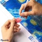 Diamond Painting Set – Twee koolmezen op een tak [Nieuw !], Ophalen of Verzenden, Nieuw