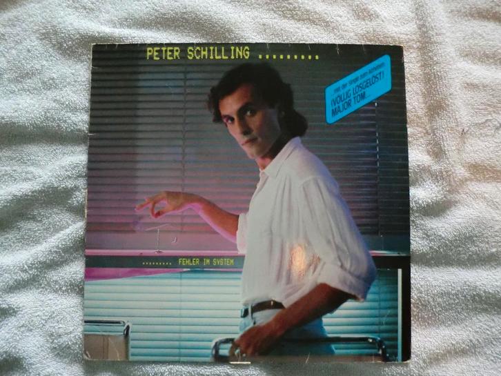 LP Peter Schilling fehler in system, Cd's en Dvd's, Vinyl | Pop, Gebruikt, 1980 tot 2000, 12 inch, Ophalen of Verzenden