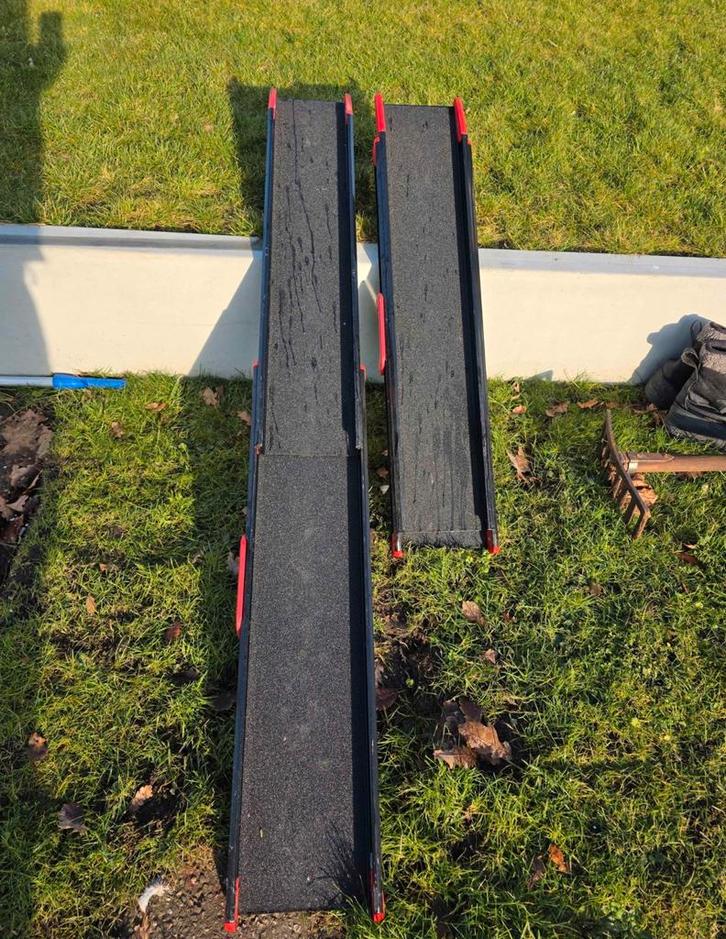 Proworks uitschuifbare oprijplaat, Motoren, Accessoires | Overige, Zo goed als nieuw, Ophalen