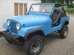 Jeep CJ7 Oldtimer Diesel Belastingvrij Stoere Bak, Auto's, 2500 cc, Zwart, 4 cilinders, Cabriolet