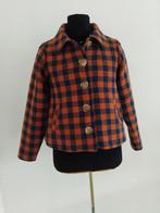 King Louie Anais Carlson Retro Jasje Maat 38, Kleding | Dames, Jassen | Winter, Maat 38/40 (M), Oranje, Ophalen of Verzenden, Zo goed als nieuw