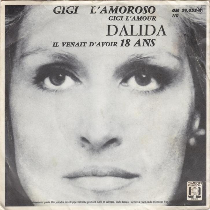 Dalida - Gigi L'Amoroso Gigi L'Amour, Cd's en Dvd's, Vinyl Singles, Gebruikt, Single, Pop, Ophalen of Verzenden