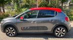Citroën C3 1.2 Puretech 110pk grijs/rood S&S Eat6 2018 Grijs, Auto's, Citroën, 1199 cc, 450 kg, Origineel Nederlands, 48 €/maand