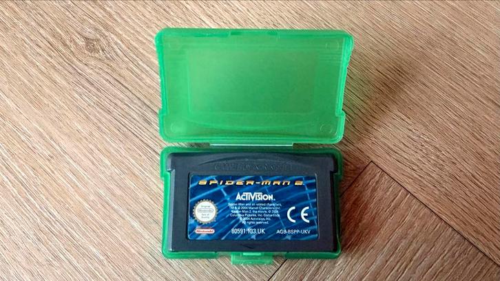 Spider-Man 2 - Gameboy Advance, Spelcomputers en Games, Games | Nintendo Game Boy, Gebruikt, Avontuur en Actie, 1 speler, Vanaf 7 jaar
