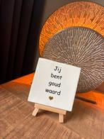 Tegeltje met tekst, Ophalen of Verzenden, Nieuw