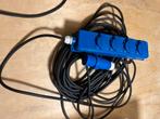 Verdeeldoos 4 20mtr kabel/ frans verloop/ slot, Ophalen of Verzenden, Zo goed als nieuw
