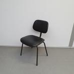 Set 4 stuks Ahrend Cirkel stoelen - nieuwe zwarte skai, Huis en Inrichting, Stoelen, Kunststof, Gebruikt, Zwart, Ophalen of Verzenden