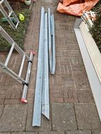 Zinken deklijsten, Doe-het-zelf en Verbouw, Ophalen, Gebruikt, Overige typen, 15 m² of meer